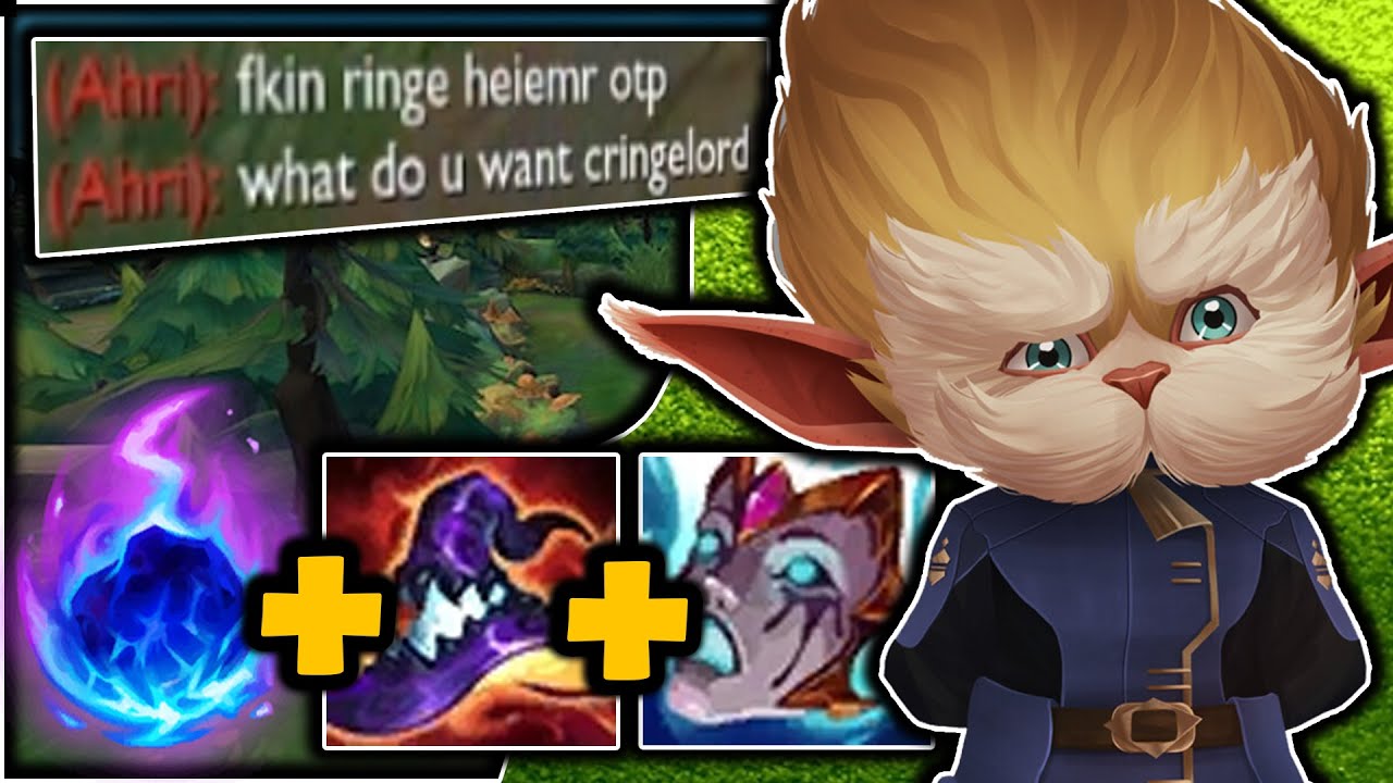 This is why an 8,000,000 Mastery Heimerdinger is so tilting to play against....