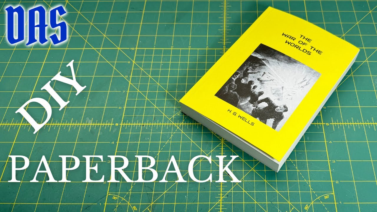 Создайте свою собственную книгу в мягкой обложке с помощью простых инструментов // Приключения в ...