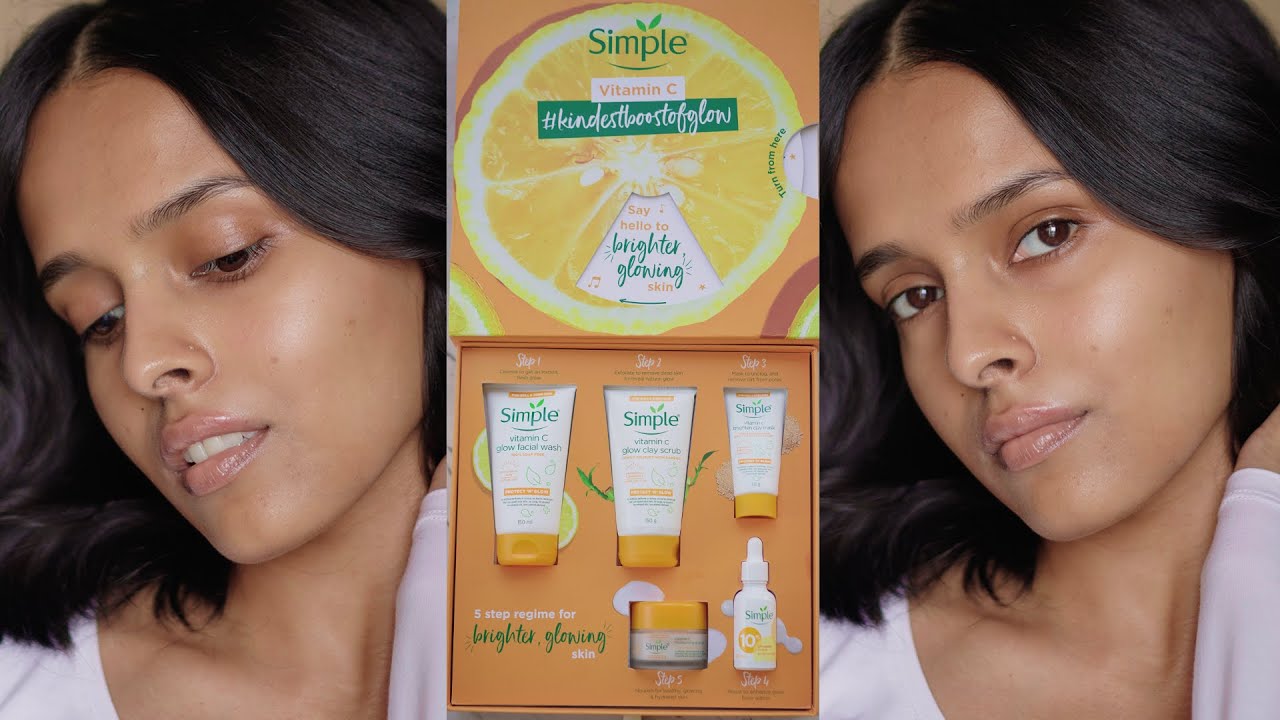A SIMPLE skincare routine for even and glowing skin