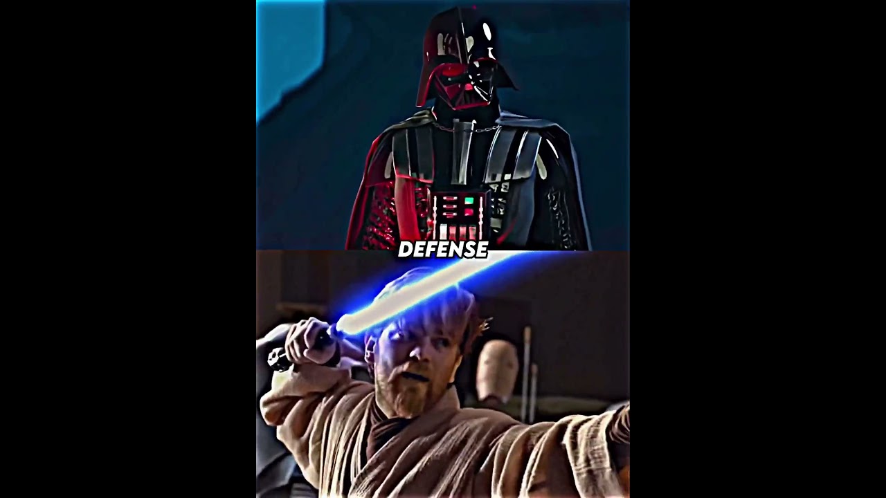 Darth Vader VS Obi-Wan Kenobi