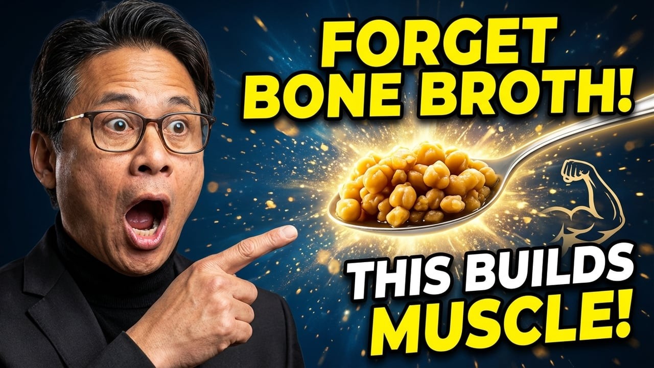 Forget Bone Broth! This Food Builds Muscle And Defeats Sarcopenia | DrLiInspired