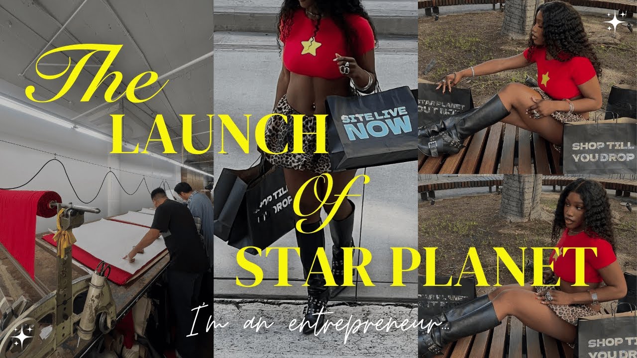 HOW I STARTED MY CLOTHING BRAND IN 2024: shoot days, manufacturer visits, fabric shopping, & more!