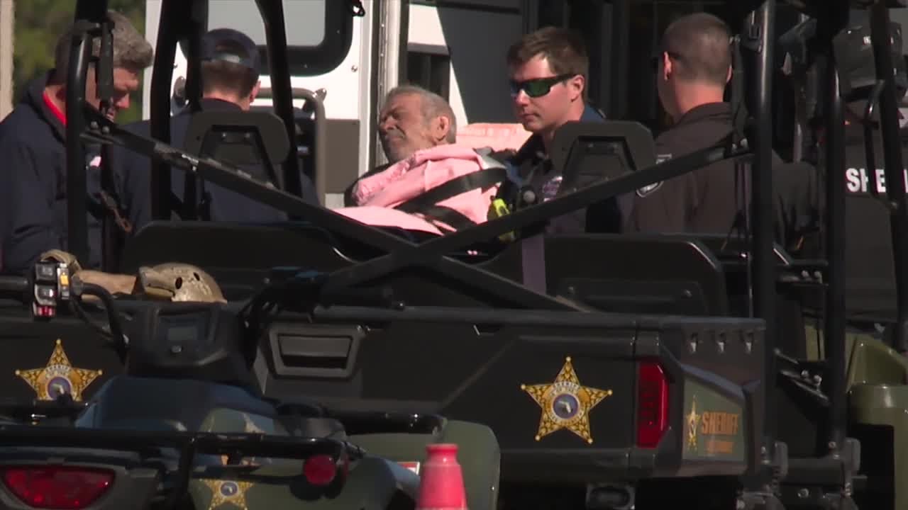 The Lee County Sheriff's Office says a missing elderly man has been found alive