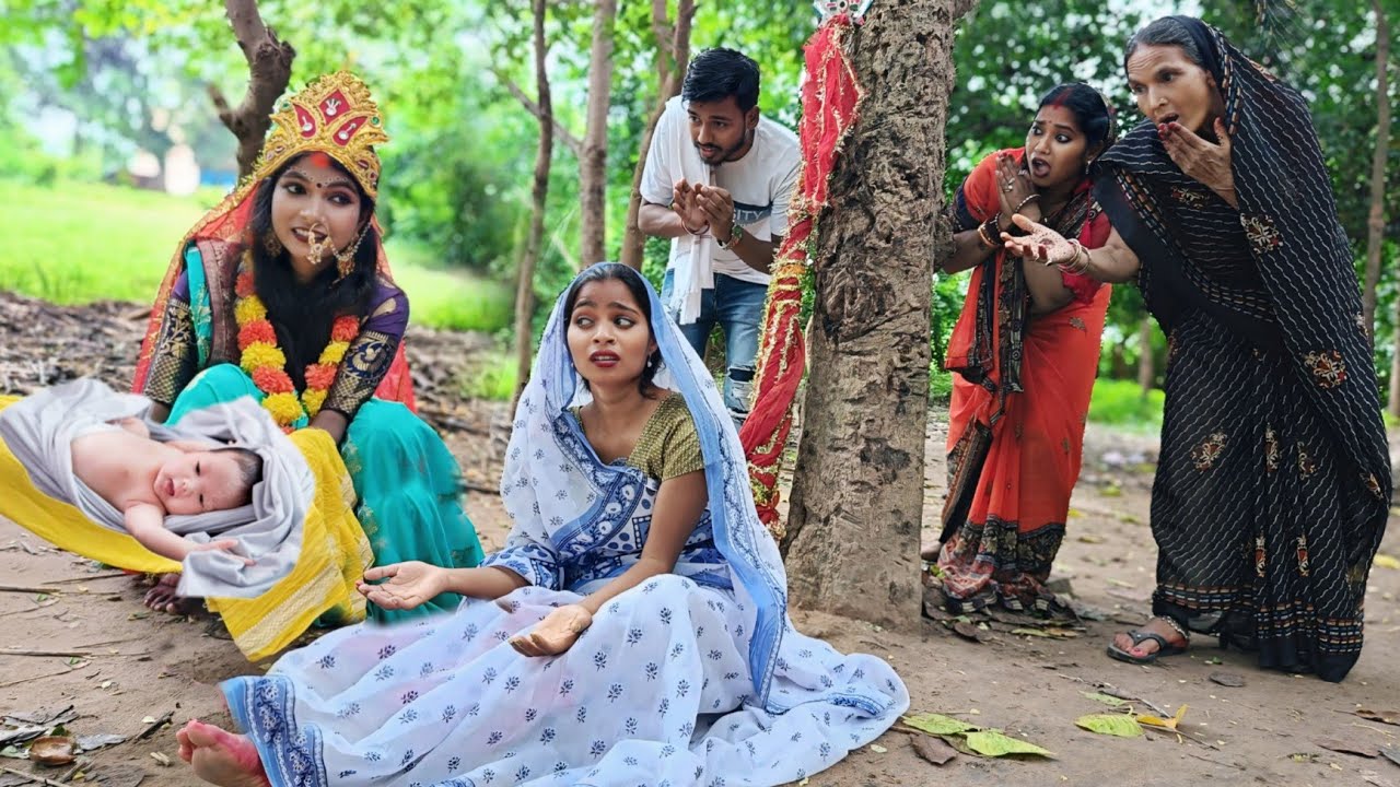 विधवा औरत के प्रति दुर्गा मां का प्यार||Vidhva Aurat Ke Prati Durga Maa Ka Pyar||DN Bhojpuri Comedy