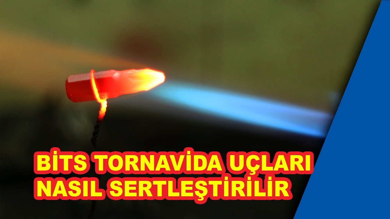 Şarjlı Tornavida Uçları Nasıl Sağlamlaştırılır | Bits Uçlar Nasıl Sertleştirilir