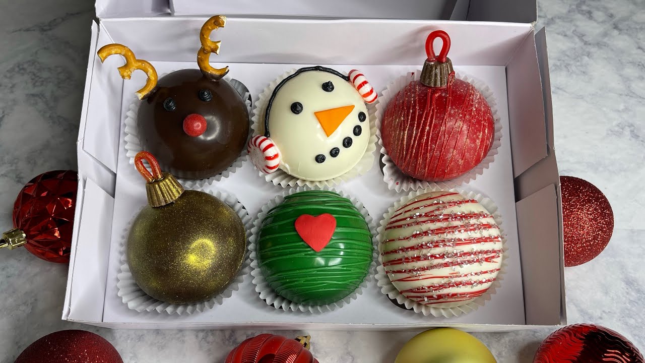 BOMBAS DE CHOCOLATE (para navidad) 🎄TENDENCIA!