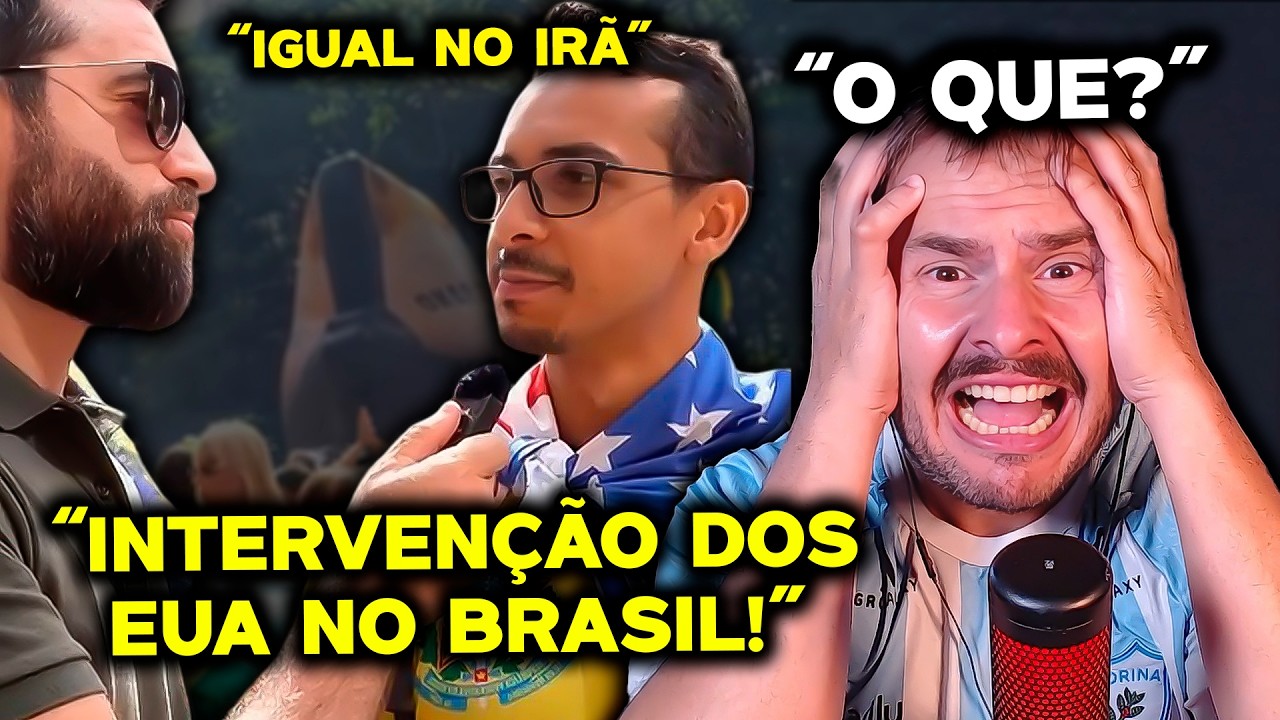 PATRIOTAS PEDEM INTERVENÇÃO DE TRUMP NO BRASIL