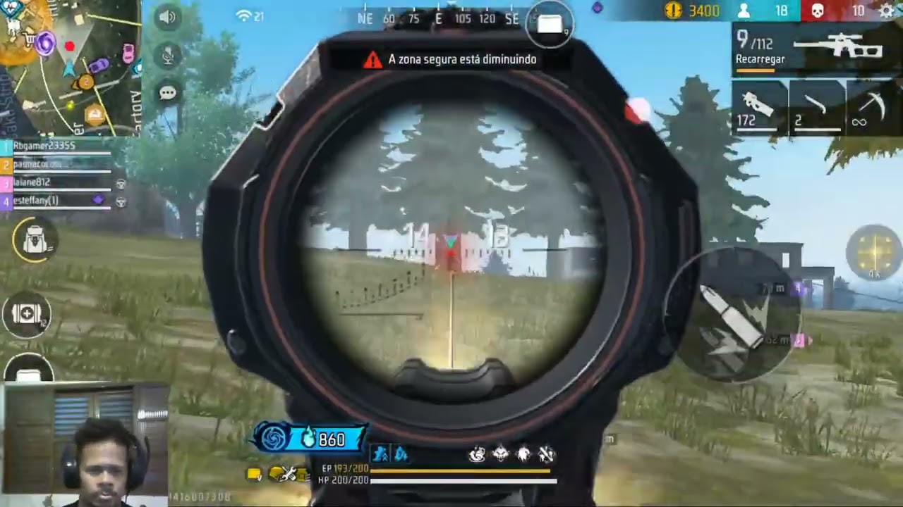 FREE FIRE: PARTIDA ALEATÓRIA
