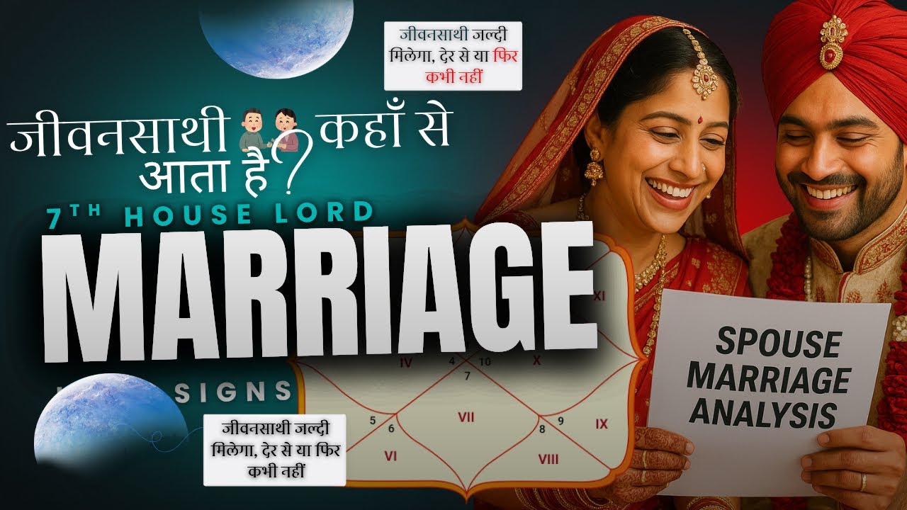 7th House Lord Secrets — Jīvan Sāthī Kab Milega & Kaun Karega Help