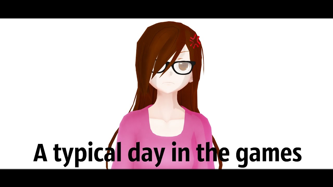 A typical day in the games [MMDlRuna Tanpai]