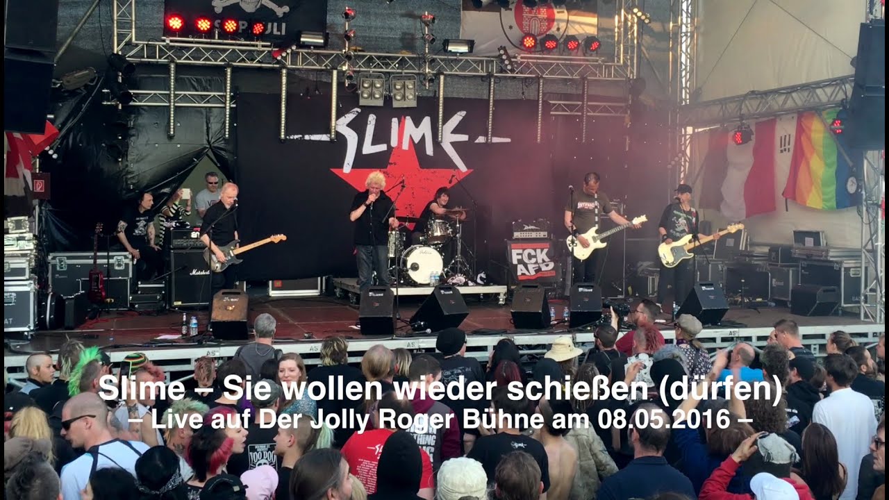 Slime – Sie wollen wieder schießen dürfen- Live Hafengeburtstag HH 2016
