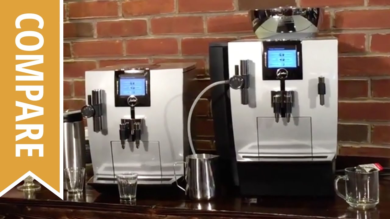 Compare: Jura Impressa J9 and Jura Impressa XJ9 Espresso Machines