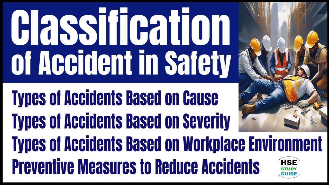 Classification of Accident in Safety @HSE STUDY GUIDE