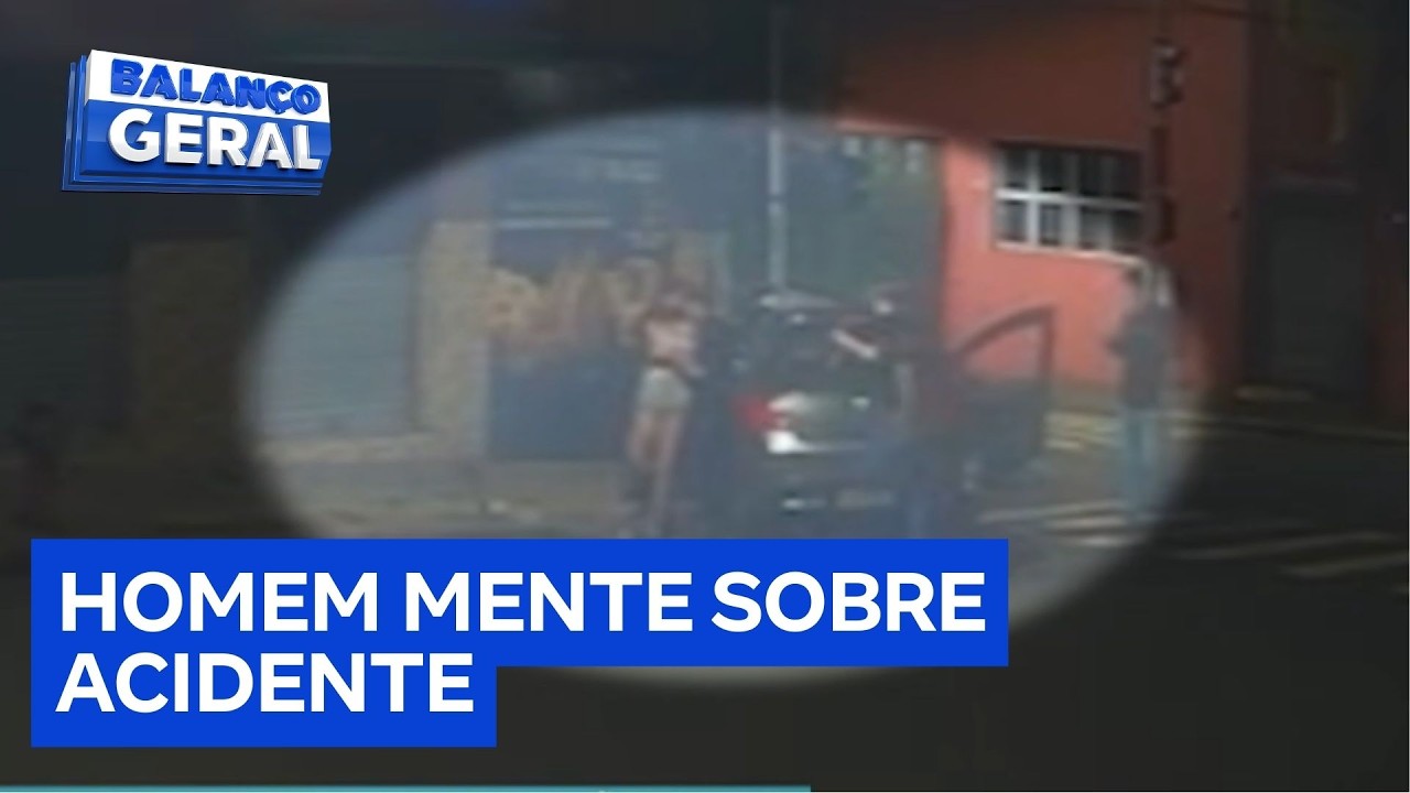 Câmeras flagram mulher ao volante em batida que deixou vítima morta
