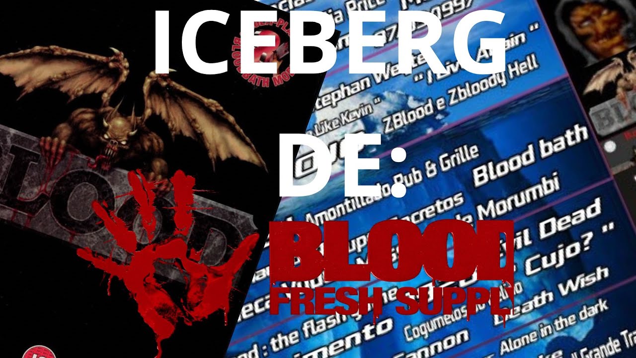 Iceberg del videojuego Blood 1997 (completo)