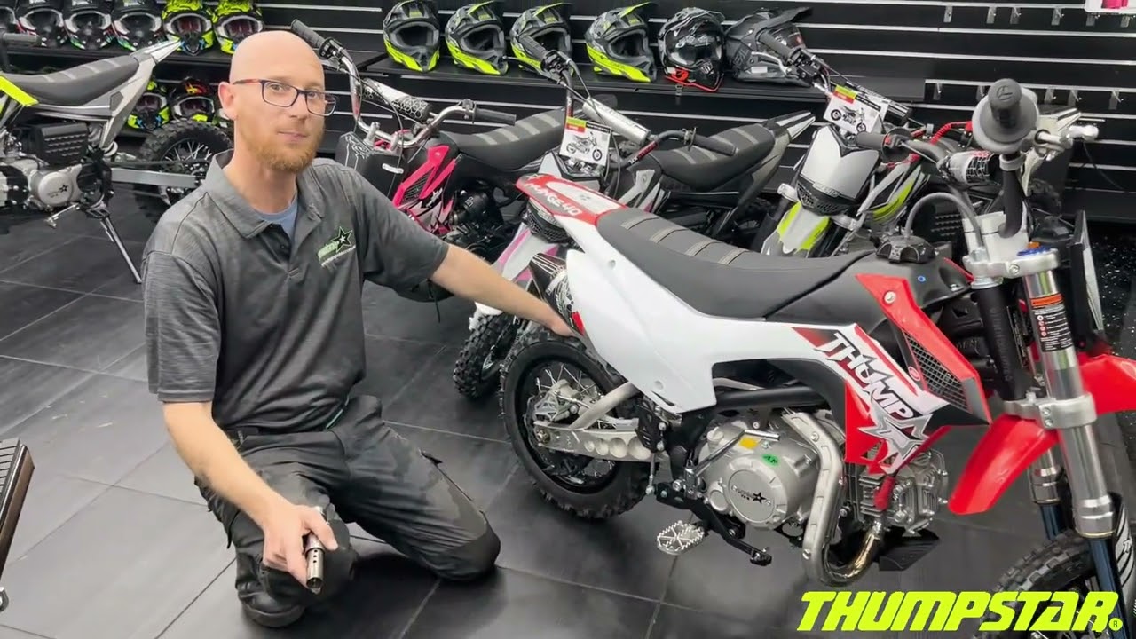 Обзор питбайка Thumpstar | Модель Hunge Pro 110cc 140cc | Разработан в Австралии