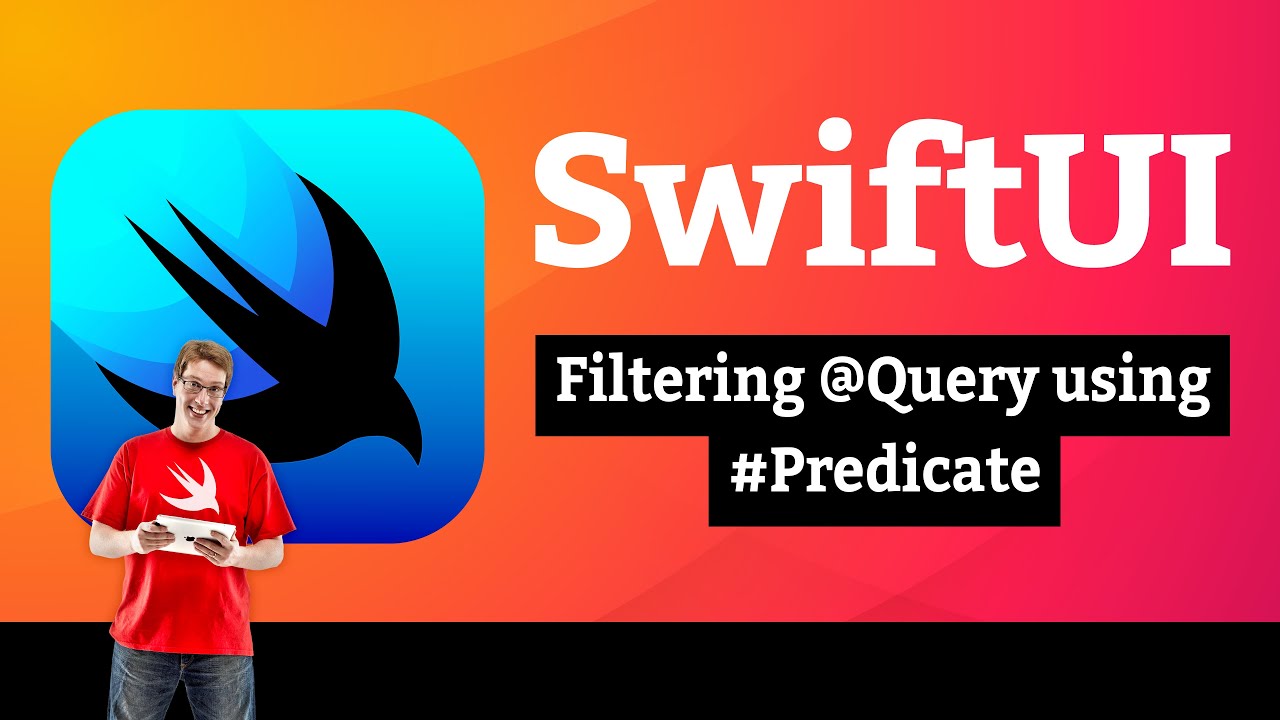 Filtering @Query using #Predicate – SwiftData SwiftUI Tutorial 2/5