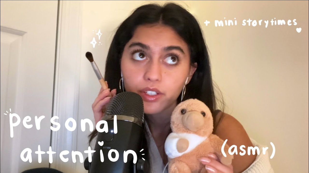 asmr personal attention on my stuffed animals 🧸