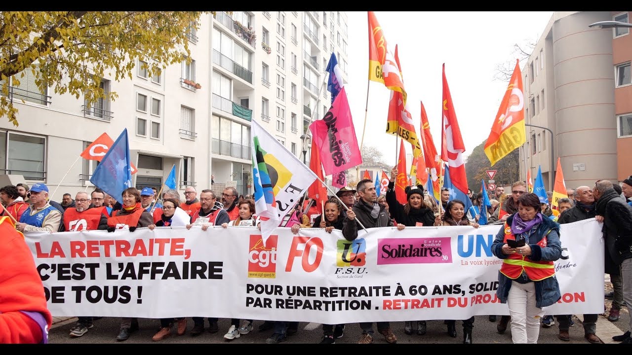 Réforme des retraites : Forte mobilisation à Nîmes