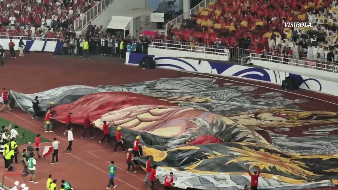 Ngeri! Momen Koreo Saat Indonesia Raya Berkumandang - Indonesia Vs China