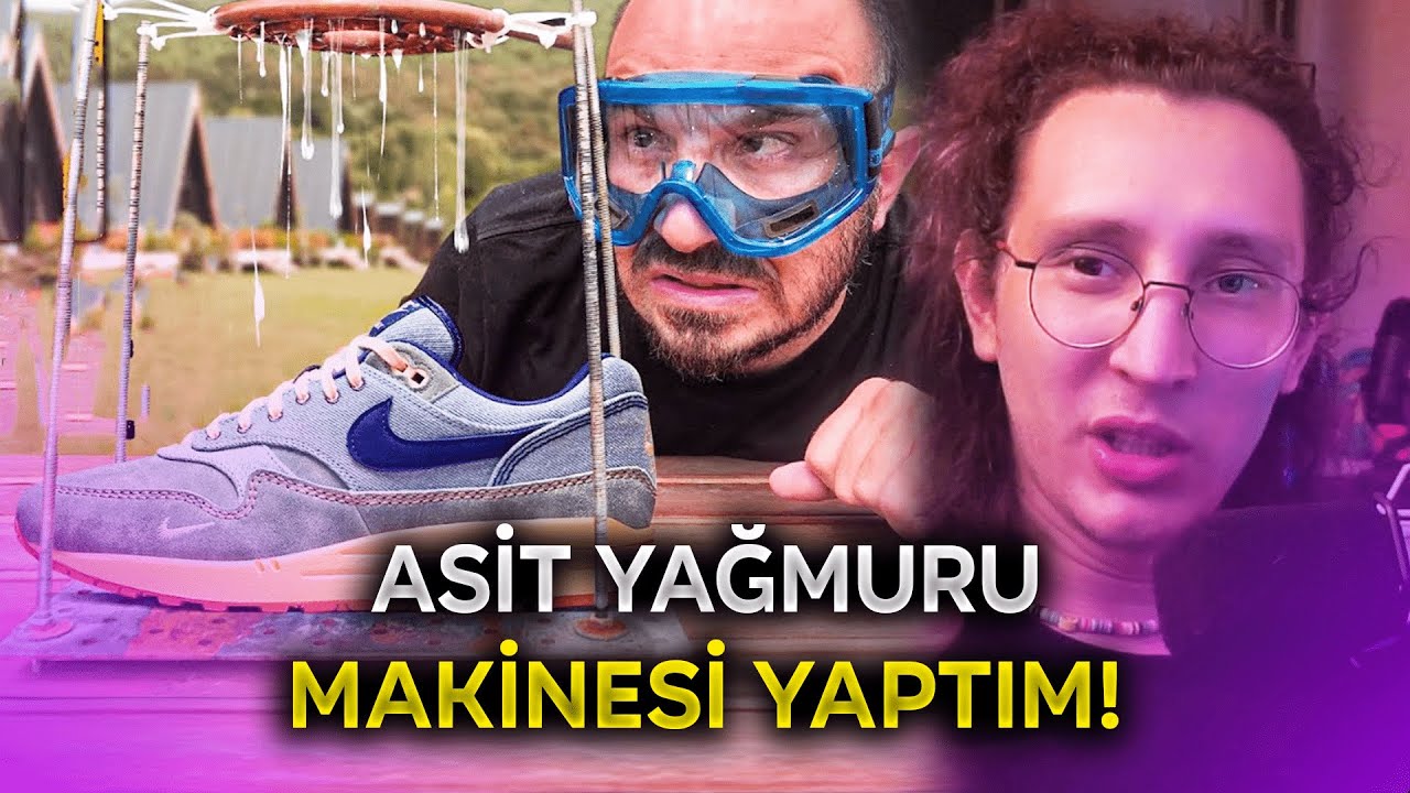 KAANFLİX | ASİT YAĞMURU MAKİNESİ YAPTIM! İZLİYOR (Uras Benlioğlu)