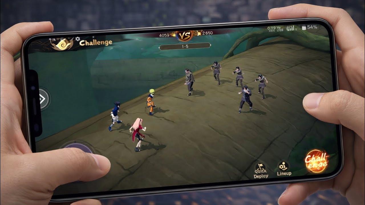 I played this Naruto Game on Mobile and it's Amazing