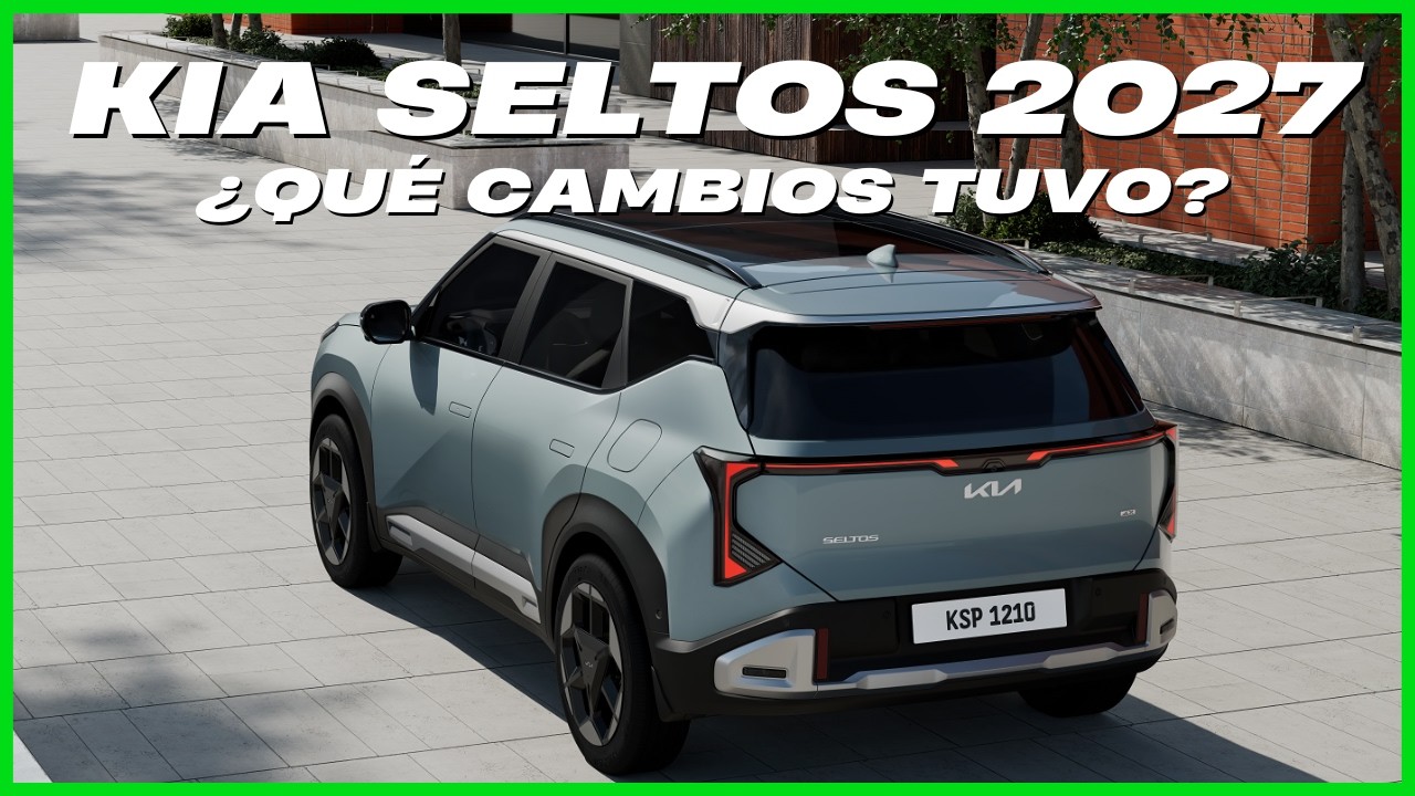 Nueva KIA SELTOS 2027 | Así cambió frente al modelo anterior