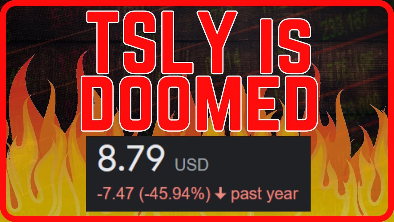 TSLY Is A Garbage ETF | YieldMax Tesla Option Income ETF Analysis