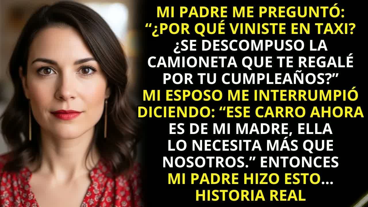 Mi marido le dio mi auto a su madre, pero lo que hizo mi padre dejó a mi esposo fuera de sí…