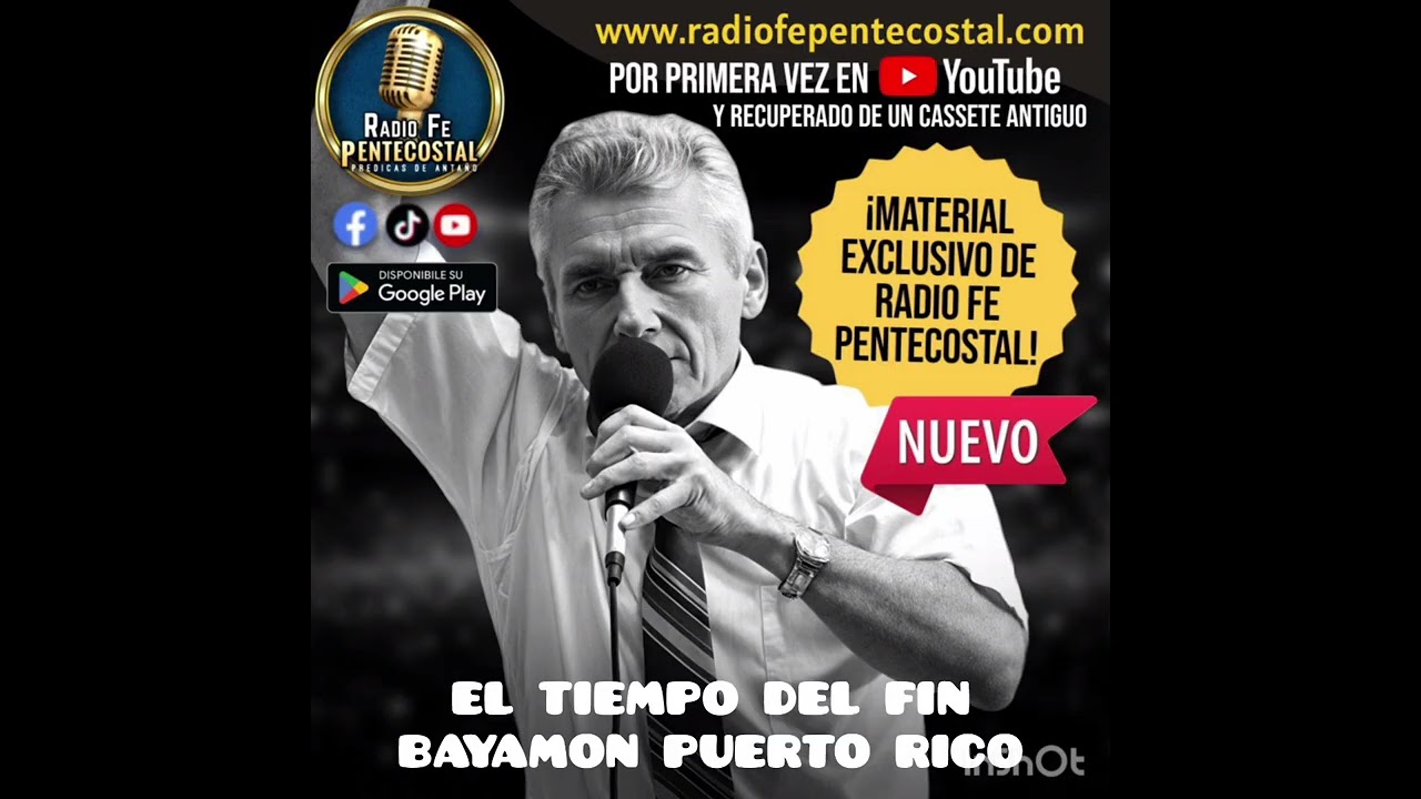 YIye Avila El Tiempo Del Fin Bayamon P.r Por Primera Vez En La Red Recuperado De Cinta Antigua