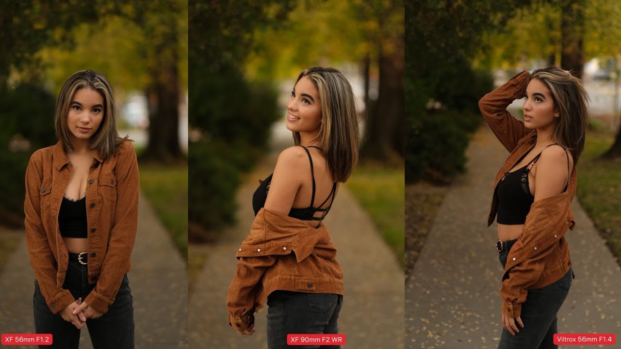 Fujifilm X-T4 56mm F1.2 vs 90mm F2 vs Viltrox 56mm F1.4 (Bonus: X-T4 Settings) w/ @arinicholle
