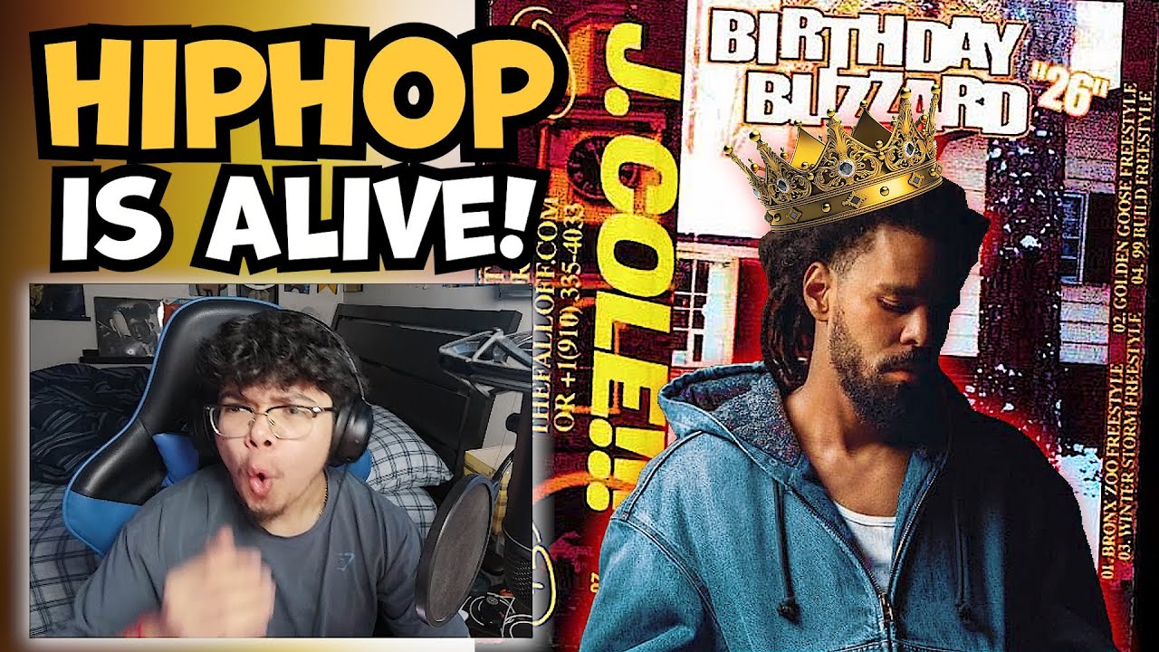 COLE RAPPING LIKE THE RENT IS DUE!! repollín reacts to Birthday Blizzard '26 - J. Cole (REACTION!!)