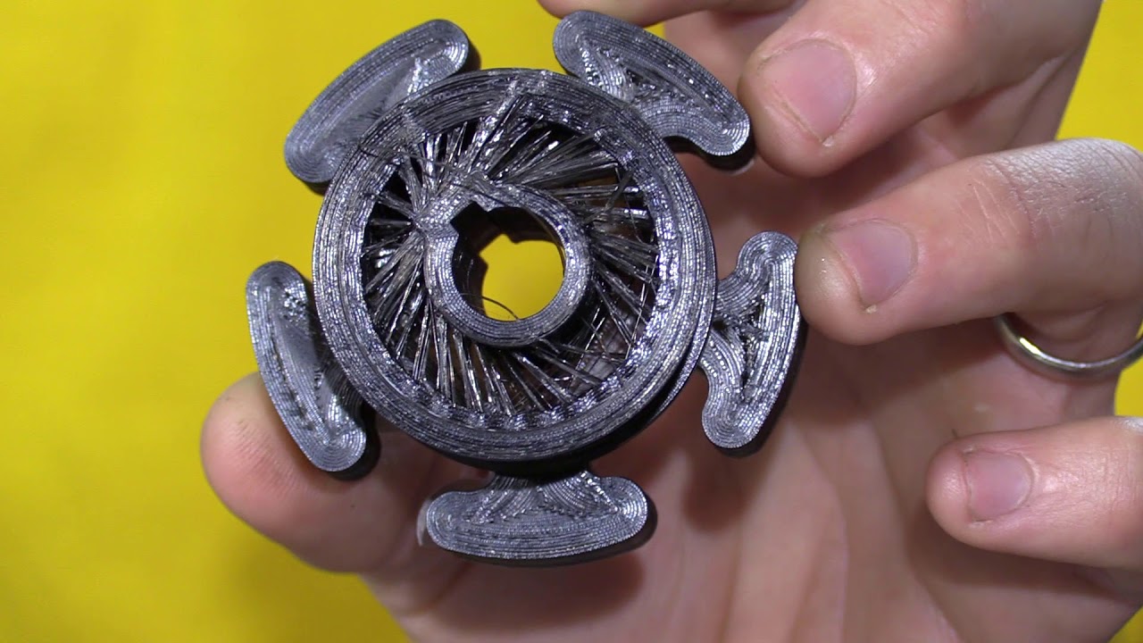 Resin Injected PLA for combat robot wheels