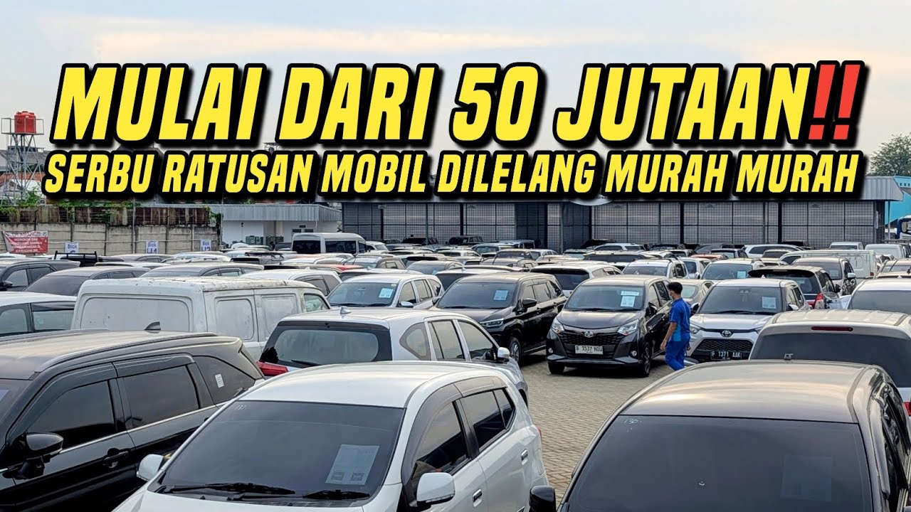 Grebek Balai Lelang IBID Jakarta❗Ratusan mobil di lelang murah cuma 50 jutaan Calya sigra Innova dll