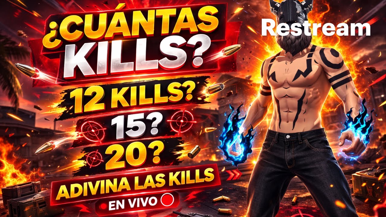 💀 “NUEVA ACTUALIZACION… ¿CUÁNTAS KILLS?”| FREE FIRE EN VIVO#freefire#parati