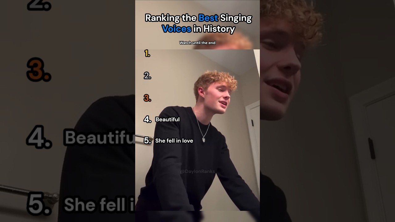 Ranking the Best Singing Voices in History