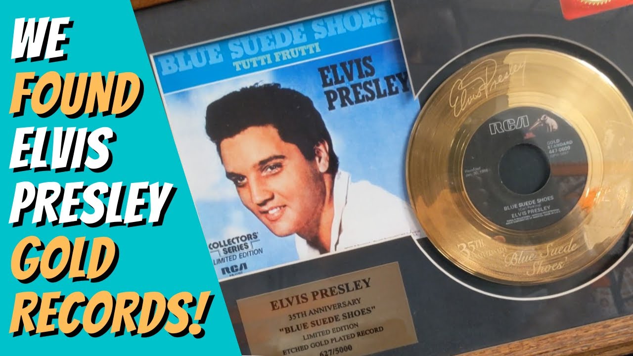 Finding Elvis Presley GOLD Records!