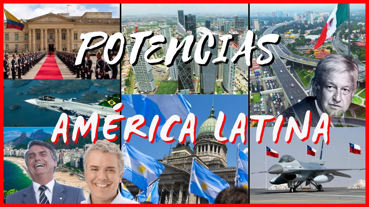 Las 10 POTENCIAS DE AM&Eacute;RICA LATINA! PIB - Econom&iacute;a y Poder