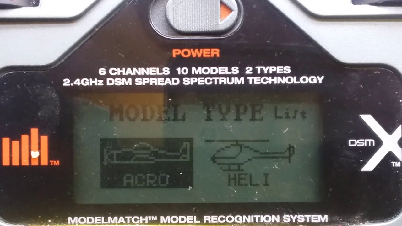 DX6i Programming for Inductrix FPV + Plus