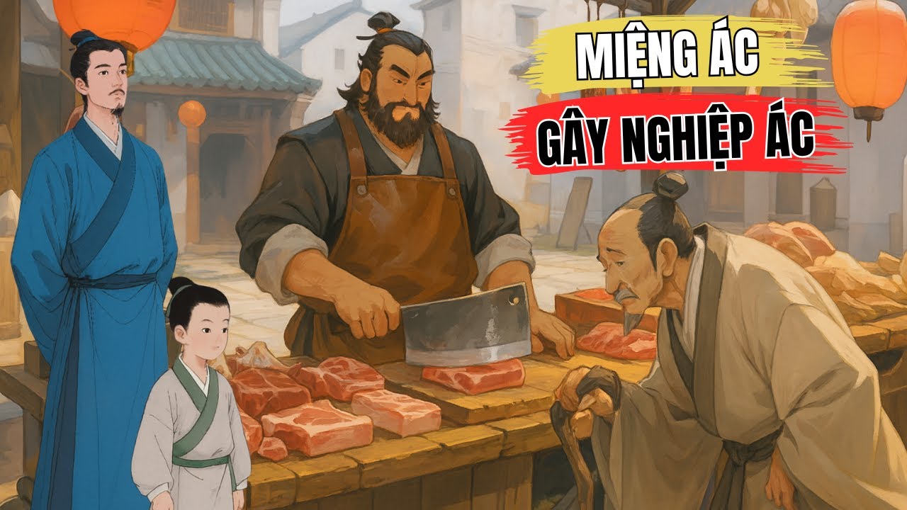 Đồ Tể Ác Miệng Cười Trên Nỗi Đau Người Khác –Chính Hắn Phải Trả Giá!KHẨU NGHIỆP|10 Câu Chuyện Đạo Lý
