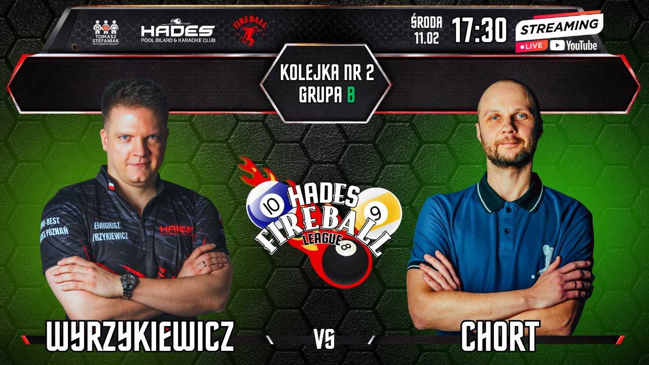 Hades Fireball League - Wyrzykiewicz vs Chort // Grupa B - kolejka nr.2