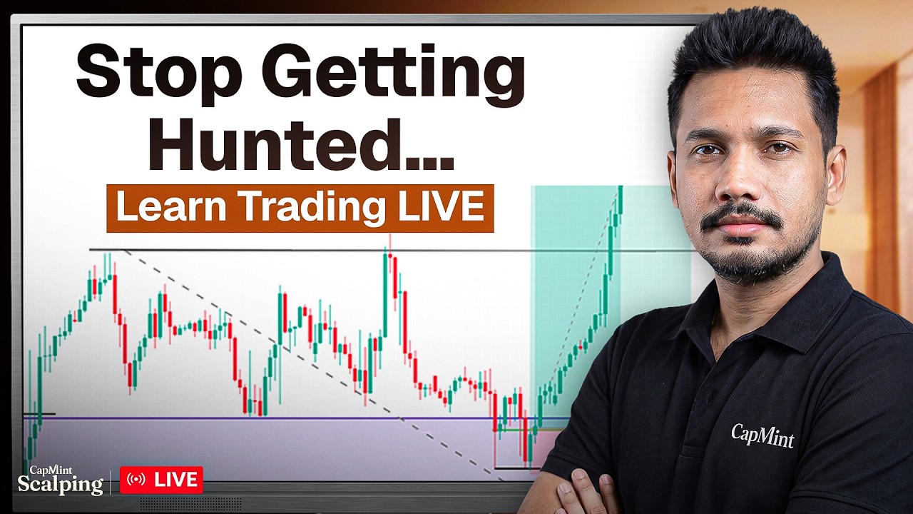 🔴 LIVE : Institutions Are Hunting Your Stop-Loss, Trade Like Them