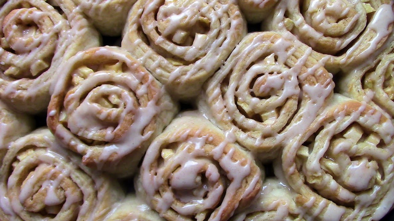 vegane APFEL-ZIMT-SCHNECKEN