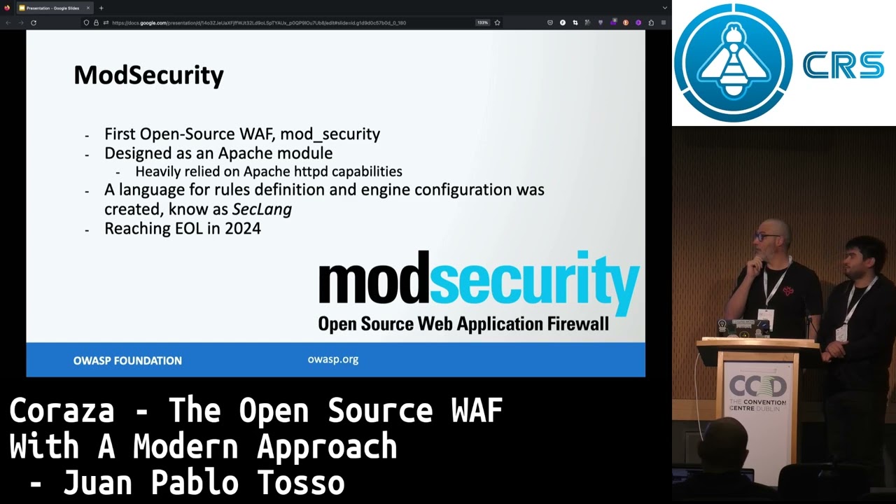 Coraza - The Open Source WAF With A Modern Approach - Juan Pablo Tosso