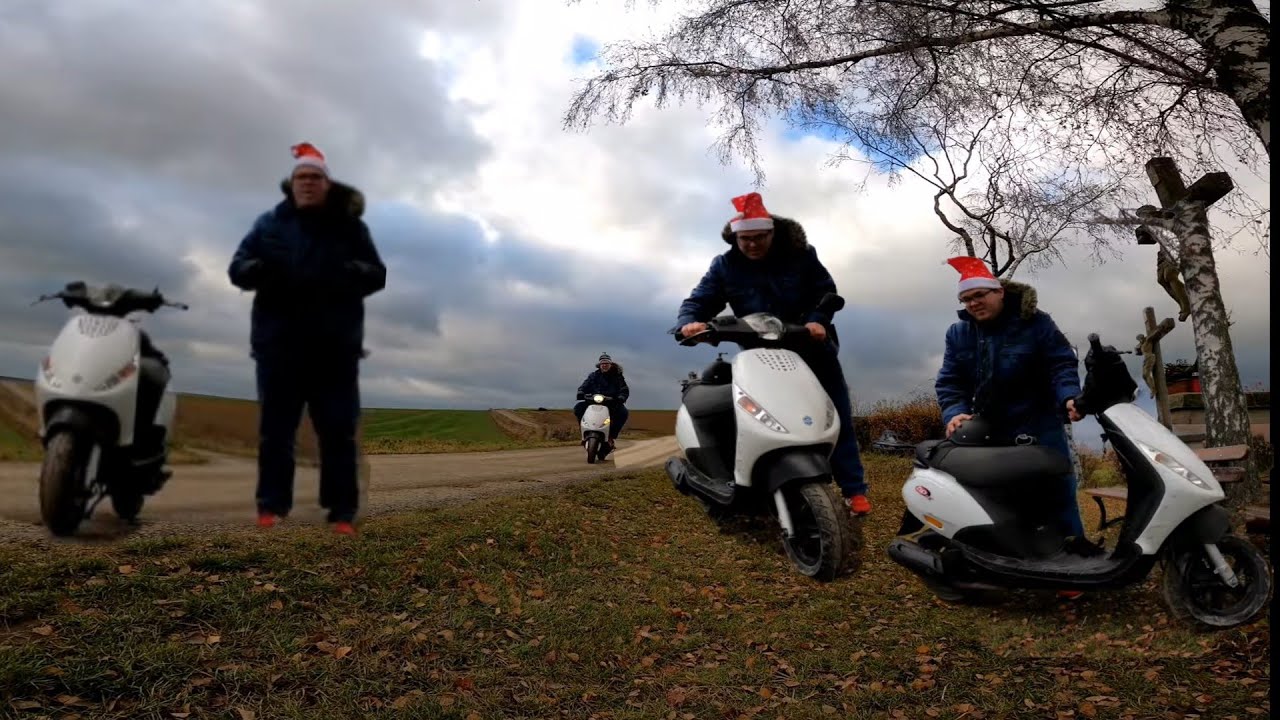 Justus testet Motorroller PIAGGIO ZIP 2 Cat 50ccm 2T 45kmh Roller gedrosselt auf 25kmh Bj 2016