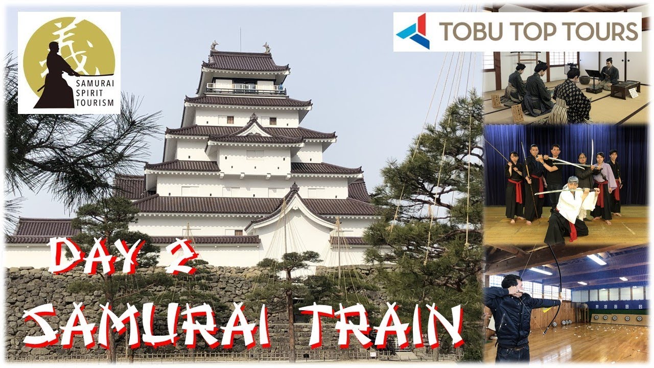 Samurai Train day 2 ปราสาท Tsuruga โรงเรียนสอนซามูไร ดูโชว์ซามูไร