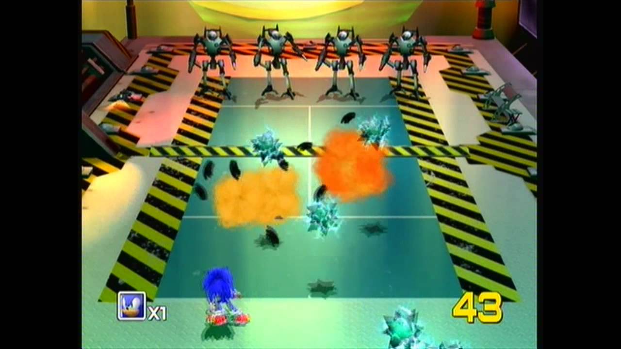 Sega Superstars Tennis - Sonic the Hedgehog 11 - Dodge Balls 2