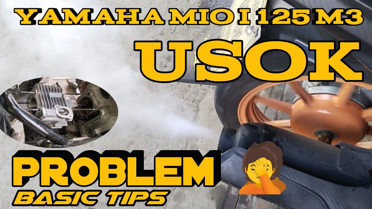 Yamaha mio i 125 M3 Usok problem (basic Tips)