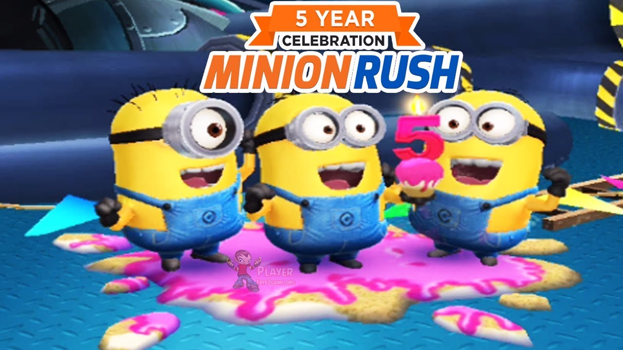 Minion Rush 5 Year Celebration!!! - A BIG Update In Now Available Gameplay Walkthrough