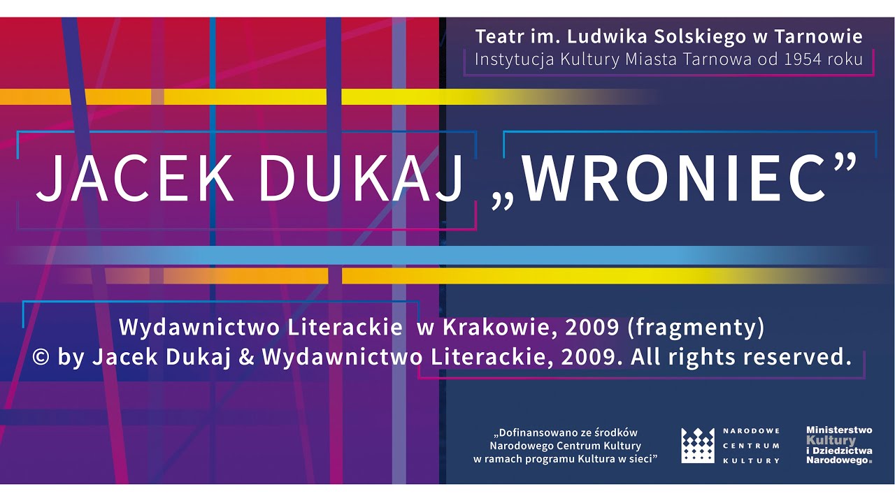 Jacek Dukaj „Wroniec” - Tarnów A.D. MMXX ver. 2.020 Kultura w sieci